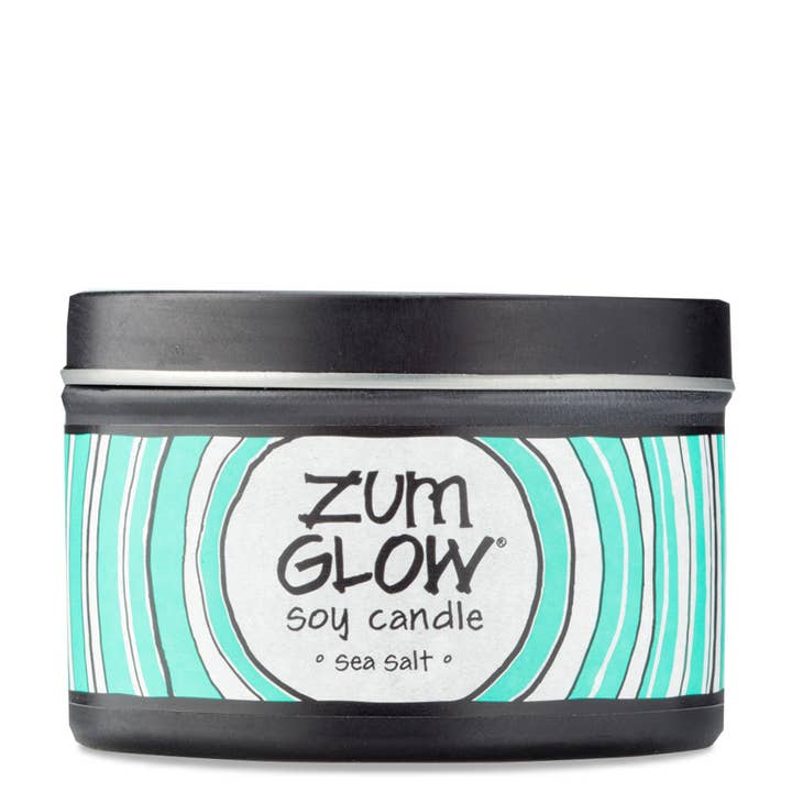 Sea Salt Zum Glow Candle for wholesale by Zum by Indigo Wild