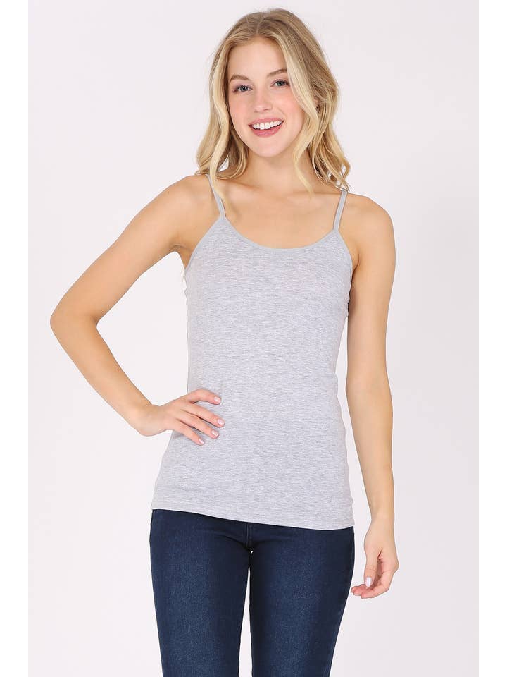 Vanilla Monkey - Wholesale Knit Top - Women's - Plus Spaghetti Strap Camisole Tank Top6