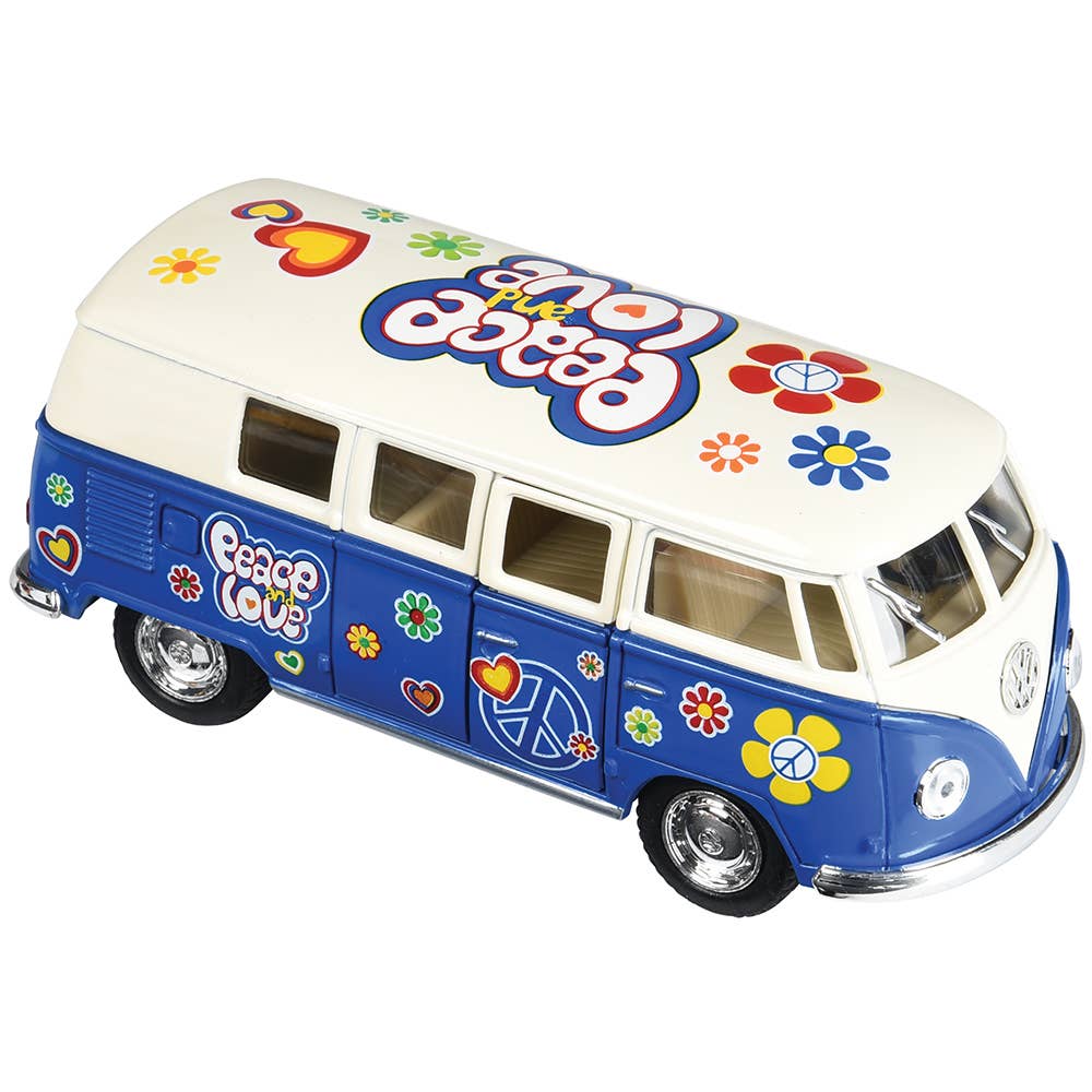 US Toy Company - Wholesale Toy Car/Truck - Kids - 1962 VW Bus With Print Die Cast Car 12-unit Display3