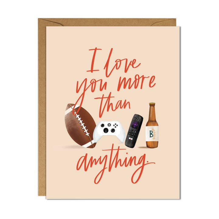 I Love You More Than... Funny Valentine's Day Card for Her for wholesale by Joymark Studio