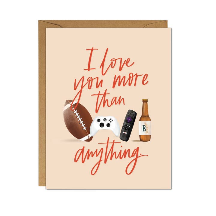 I Love You More Than... Funny Valentine's Day Card for Her for wholesale by Joymark Studio