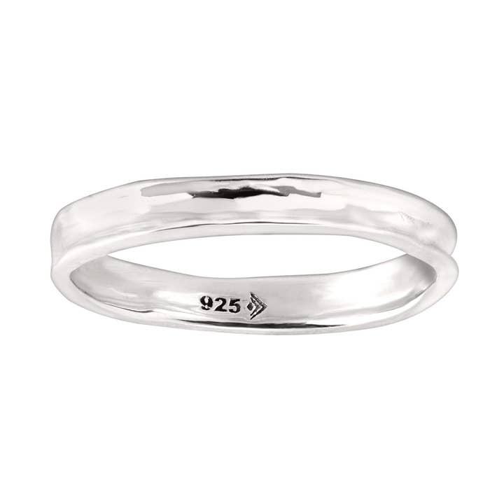 Silpada Stellar Stable Stacking Ring in Hammered Silver for wholesale by Silpada