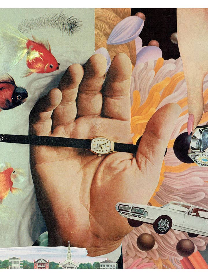 Koi in Time Art Print for wholesale by Flanzella