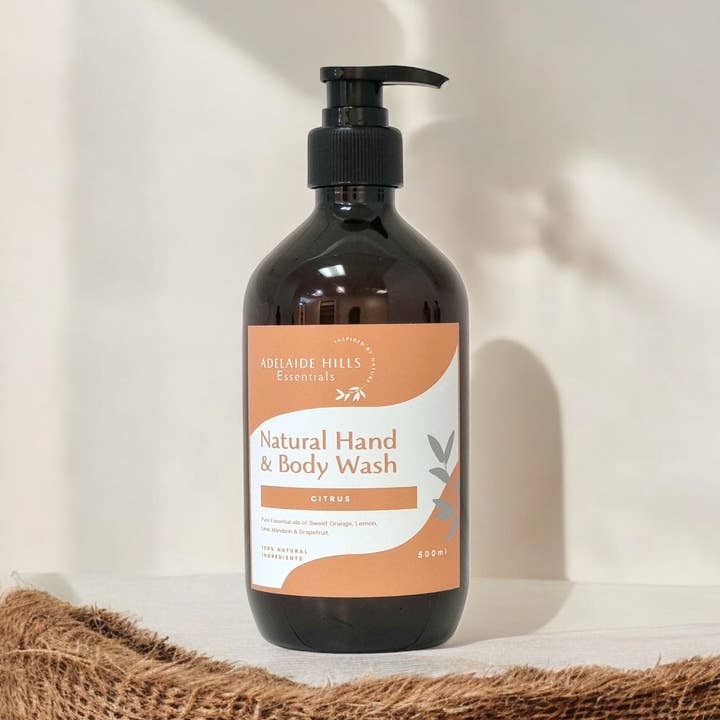 Hand & Body Wash - Citrus for wholesale by Adelaide Hills Essentials