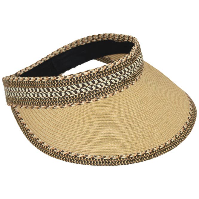 6140 Visor Hat Spring voor wholesale door Jeanne Simmons Accessories