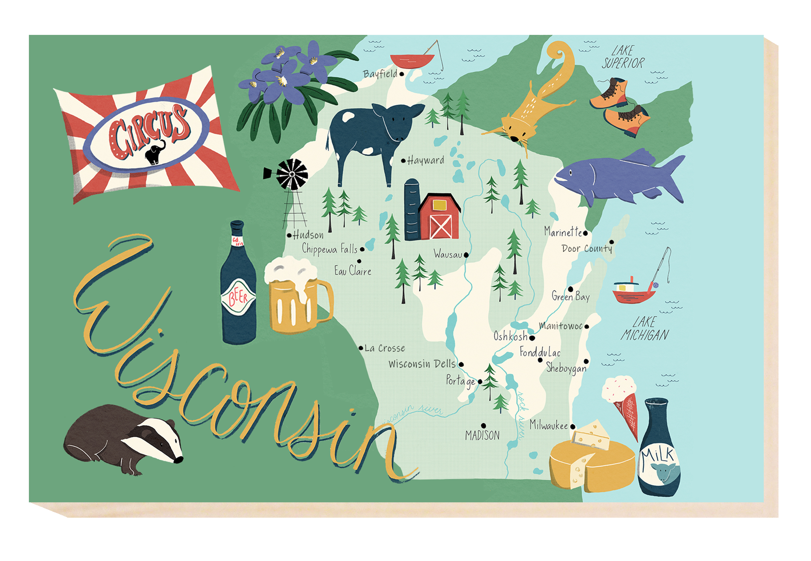 Works of Heart - Vendita all'ingrosso Cartoline - Home State Home Cartoline50