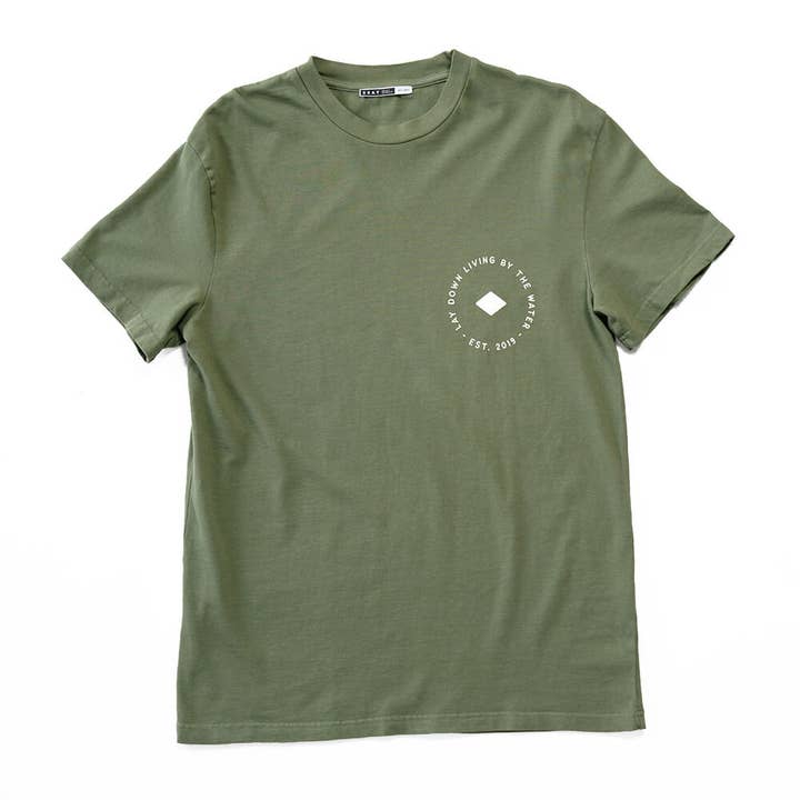 Camiseta Forest Genderless 100% algodão orgânico por atacado de SEAY