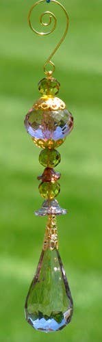 Zaer Ltd. International - Wholesale Ornament Set - 7" Long Acrylic Teardrop Ornament2