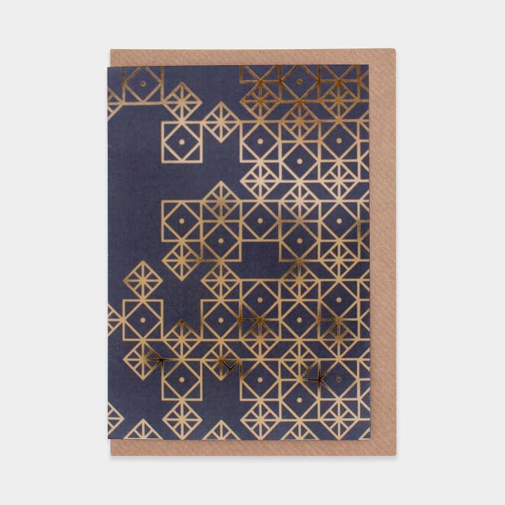 Geometric Greetings Card for wholesale by Evermade