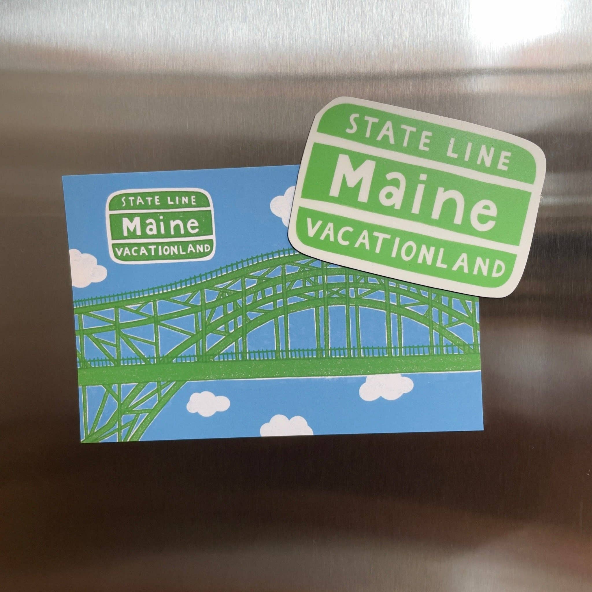 Little Something Co. - Wholesale Magnet - Maine Vacationland Sign Magnet1