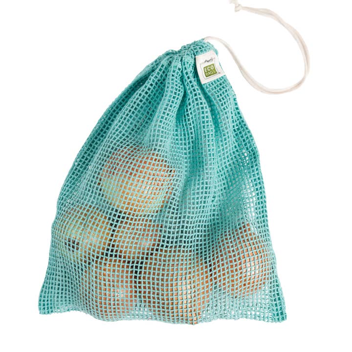 ECOBAGS - Wholesale Grocery/shopping bag - Organic Cotton Mesh Reusable Produce Bag - Medium4