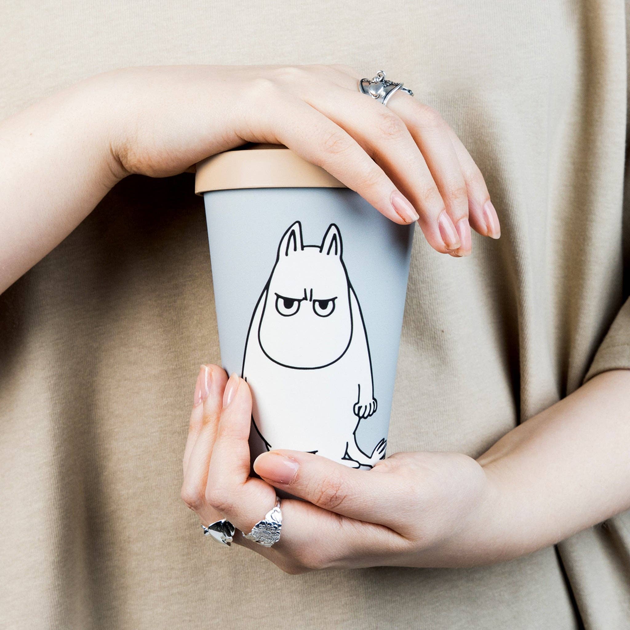 Nordicbuddies - Wholesale Coffee Mug - Moomintroll's Temper Take Away Mug3