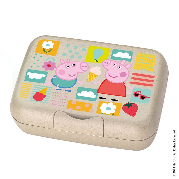 Lancheira com divisória CANDY L PEPPA PIG por atacado de Koziol ideas for friends GmbH