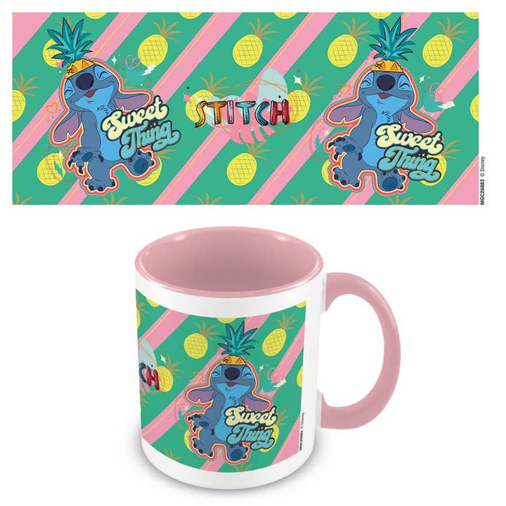 Lilo And Stitch (You're My Fave) Pink 11oz/315ml for wholesale by Pyramid International