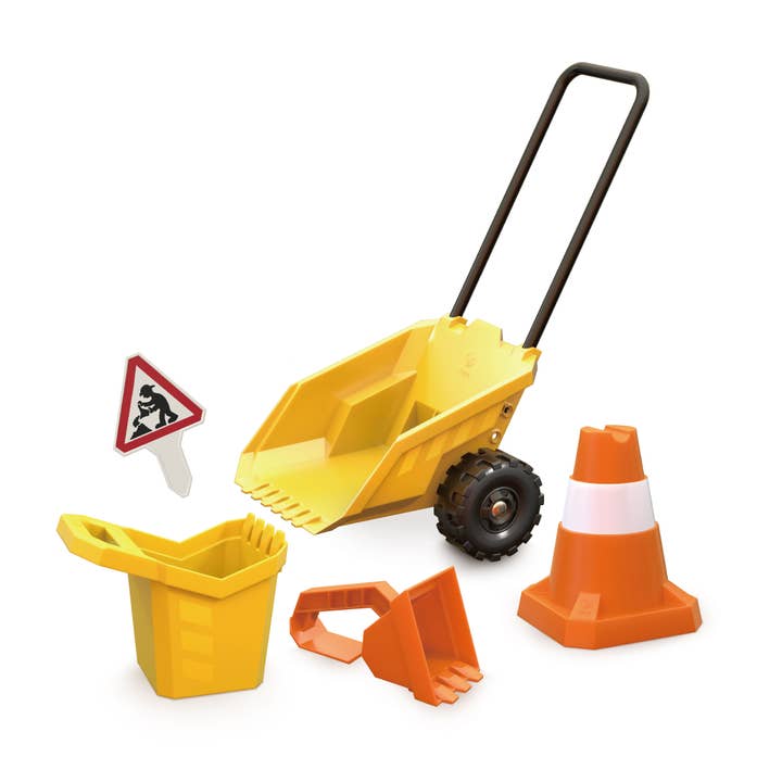 Construction Sand Toy Dumper Set for wholesale by Hape Toys