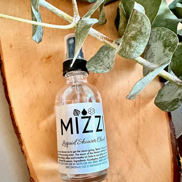 Eucalyptus Liquid Shower Cloud Spray - Steam Spray for wholesale by Aesthetic Aftercare