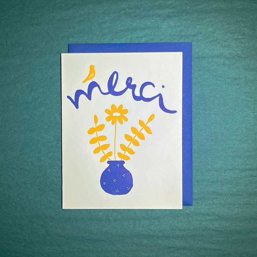 folio press & paperie - Wholesale Bedanktkaartje - Merci - Bedankkaart2