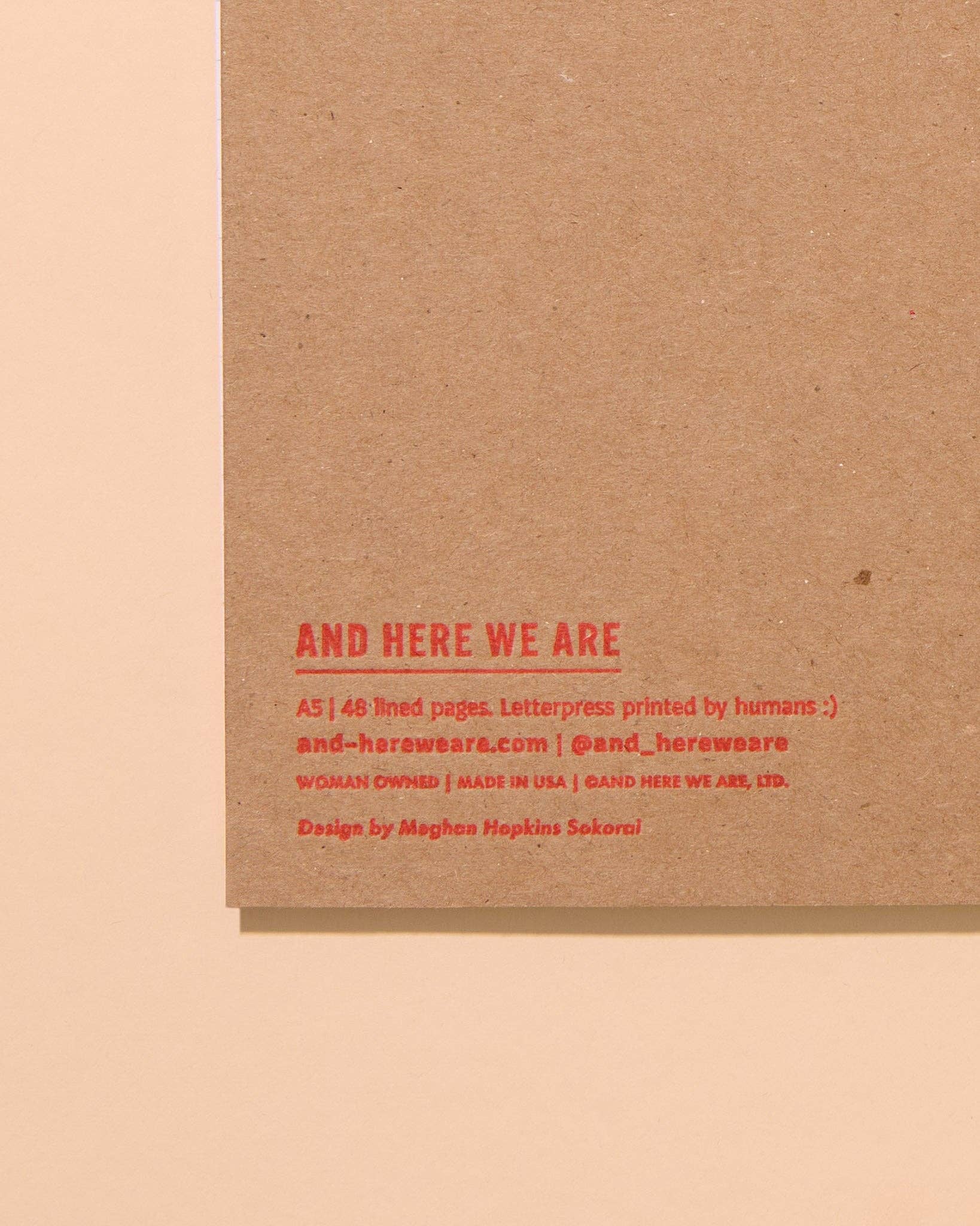 And Here We Are - Wholesale Notitieboekje - Olijven Letterpress Spiraal Notitieboek - Gemaakt in de VS - Foodie - Snack - Charcuterie - Kerstcadeau, Feestdagen, Cadeaugids6