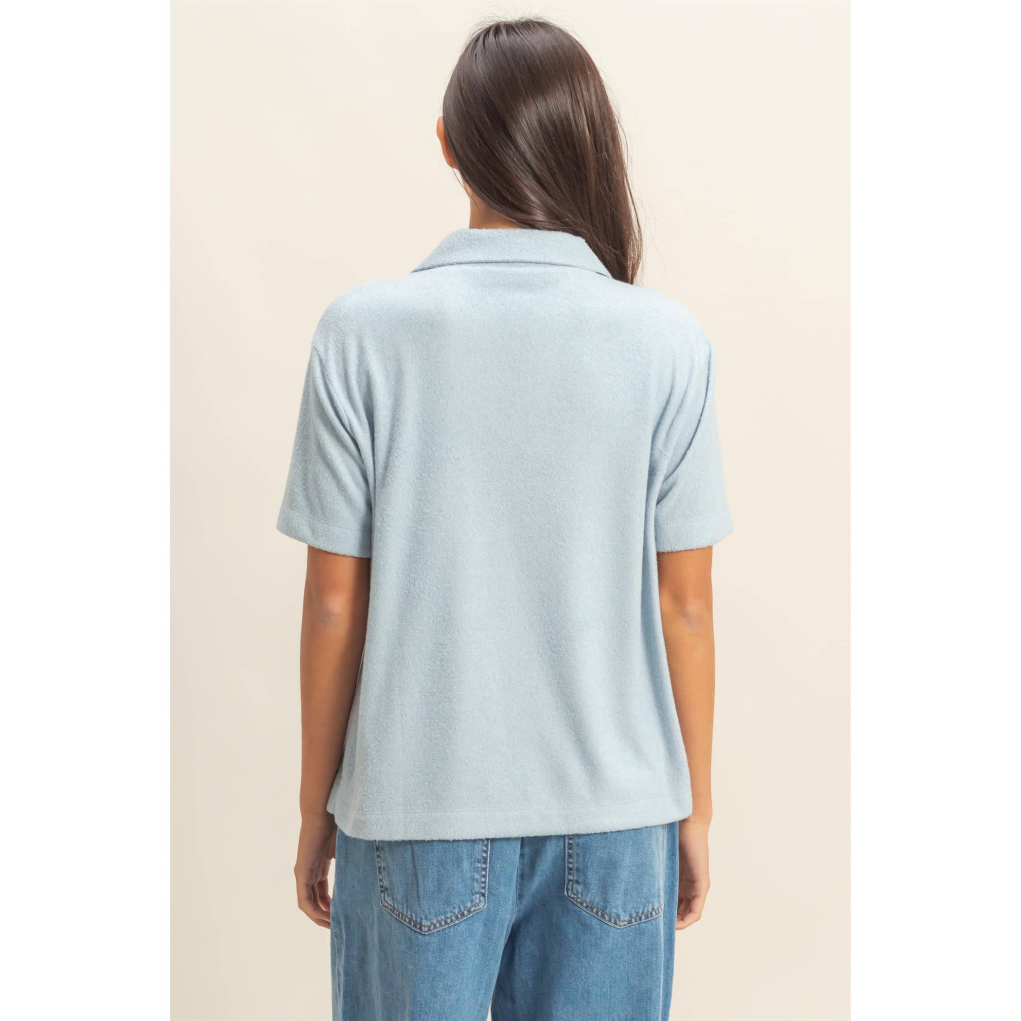 HYFVE - Wholesale Shirt - Women's - Collared Short-Sleeve Top1