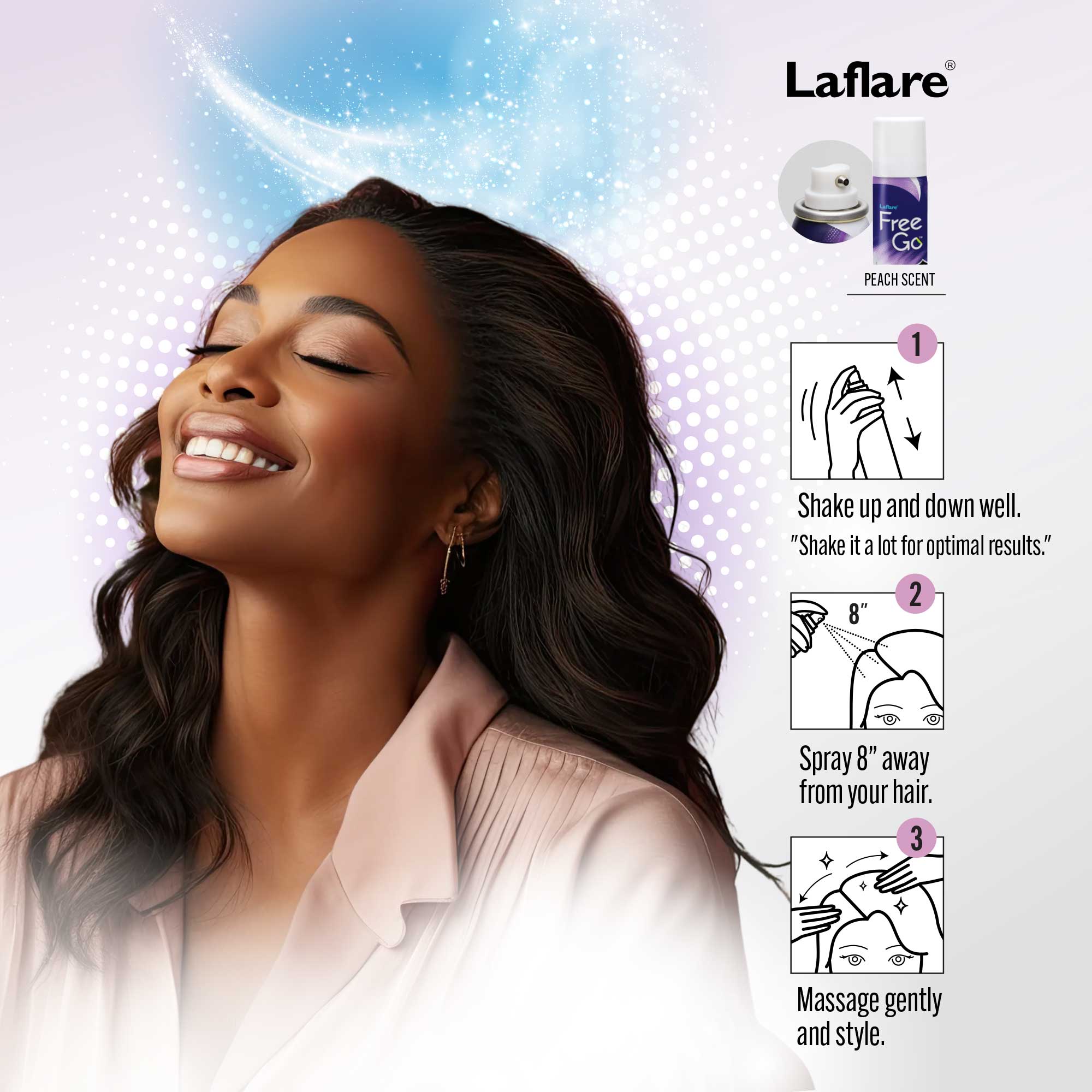 Laflare – wholesale Hair spray – Cooling Spray for Braiding, Wig & Weaving. Instantly Reduce Temperature & Relief Itchy Scalp and Skin, Vegan(Biotin, Tea Tree, Castor Oil) Travel Size7