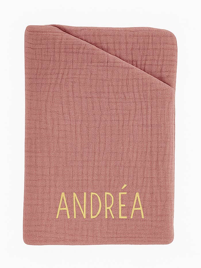 Custodia per occhiali da bambino personalizzabile, imbottita in garza di cotone rosa per la vendita all'ingrosso da parte di MAZZANNE