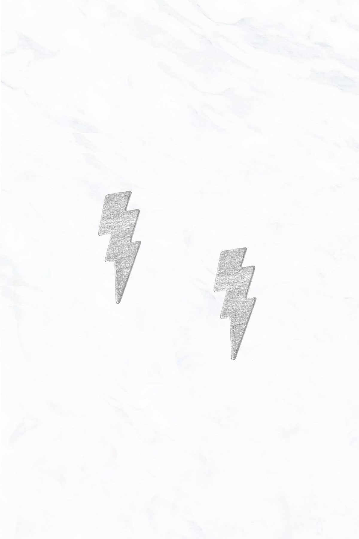 Suzie Q USA - Vente Clous d'oreille - Boucles d'oreilles en forme d'éclair en laiton rayé1