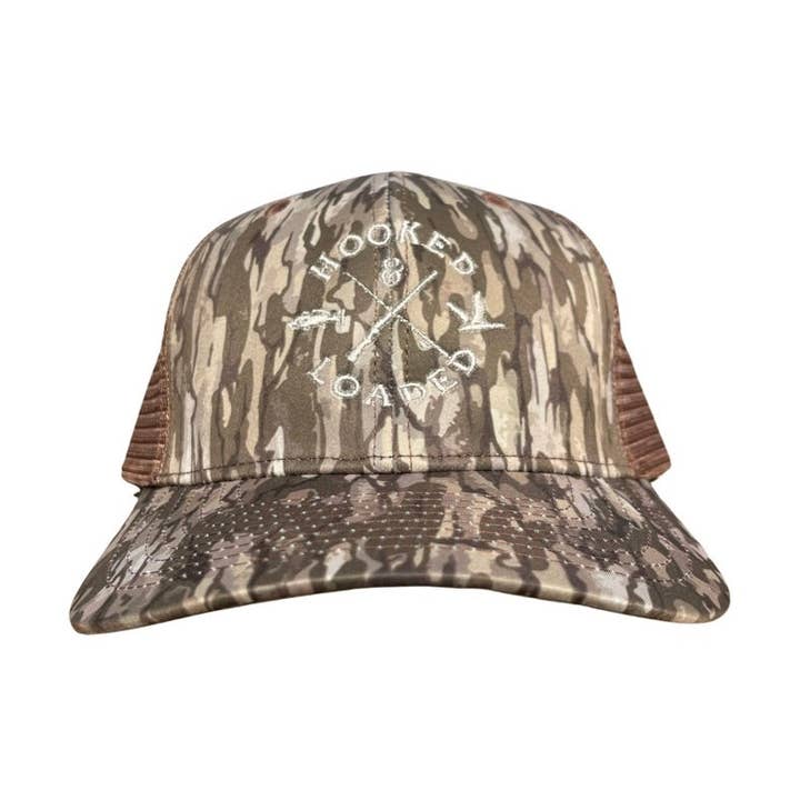 Casquette Snapback Marron/Marais OG Logo pour la vente par Hooked and Loaded Outdoors