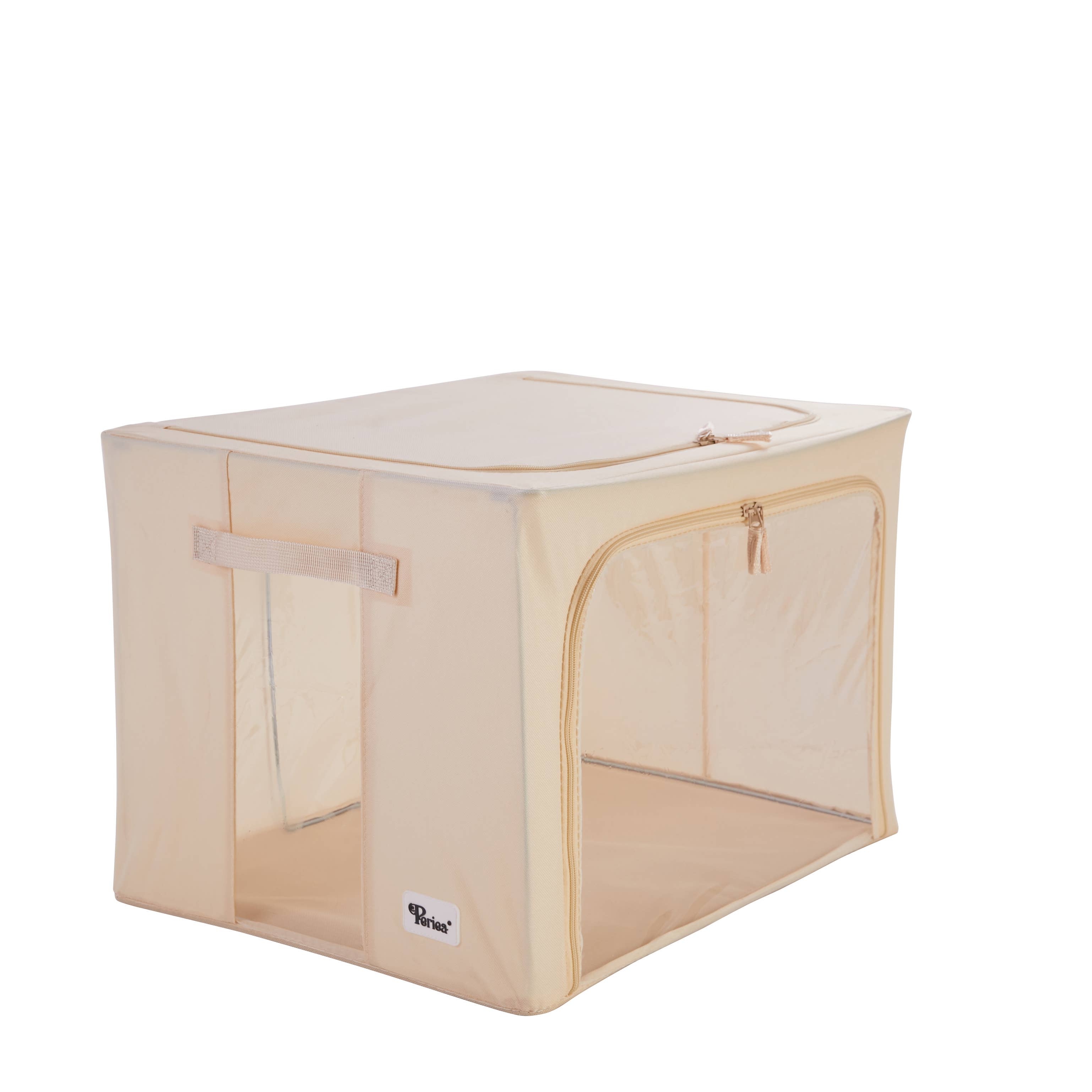 Periea - Vente Bacs de rangement - Periea Beau – Bac de rangement pliable avec structure métallique29