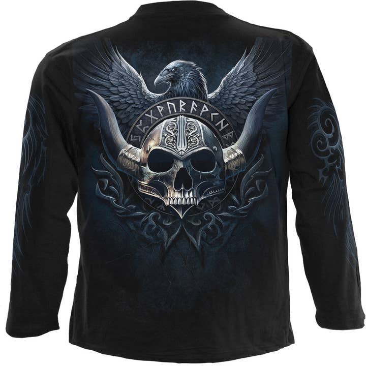 Spiral - Wholesale T-Shirt (Graphic) - Unisex - ODIN'S WARRIOR - Longsleeve T-Shirt Black1