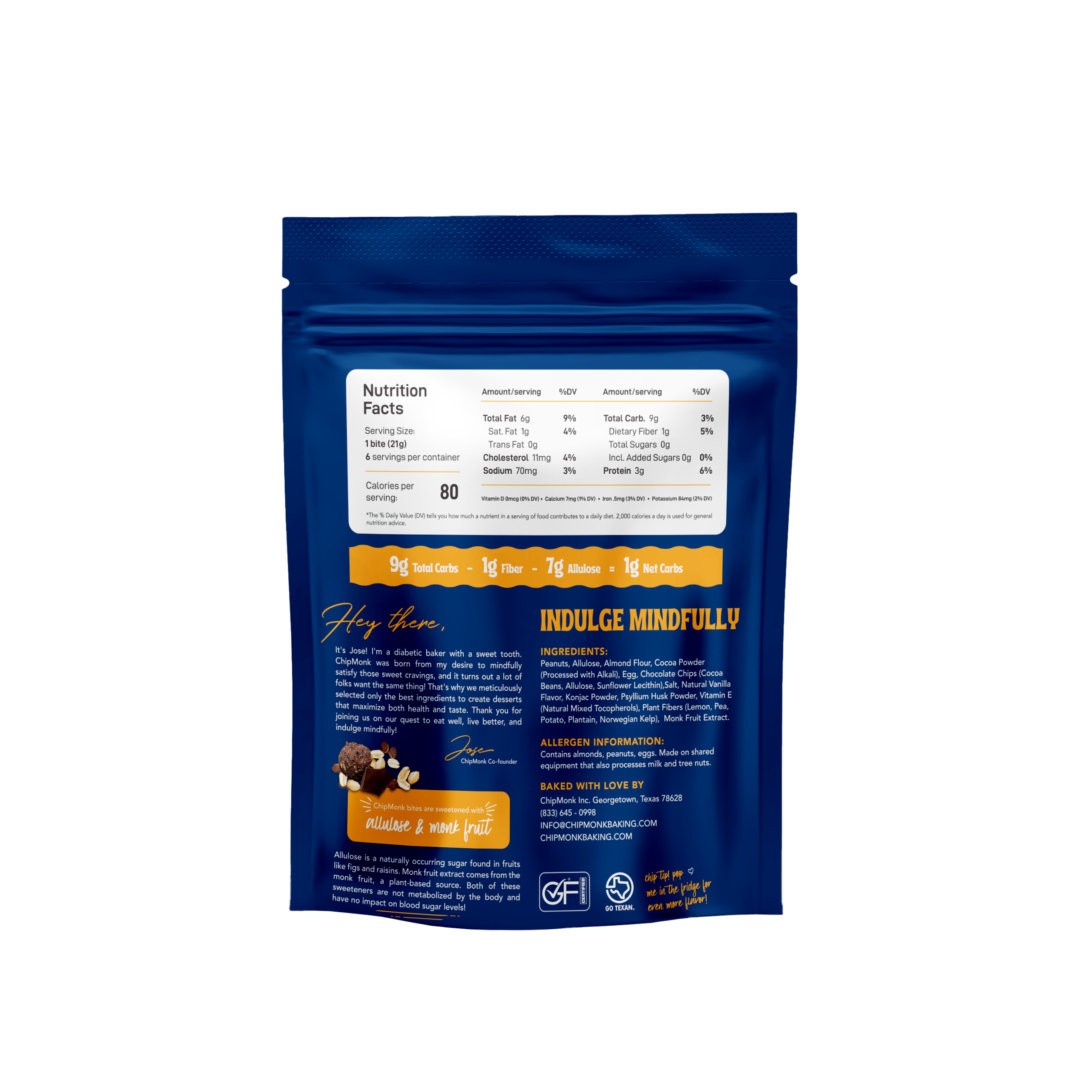 ChipMonk Baking - Wholesale Cookie - Chocolate Peanut Butter Keto Cookie Bites1