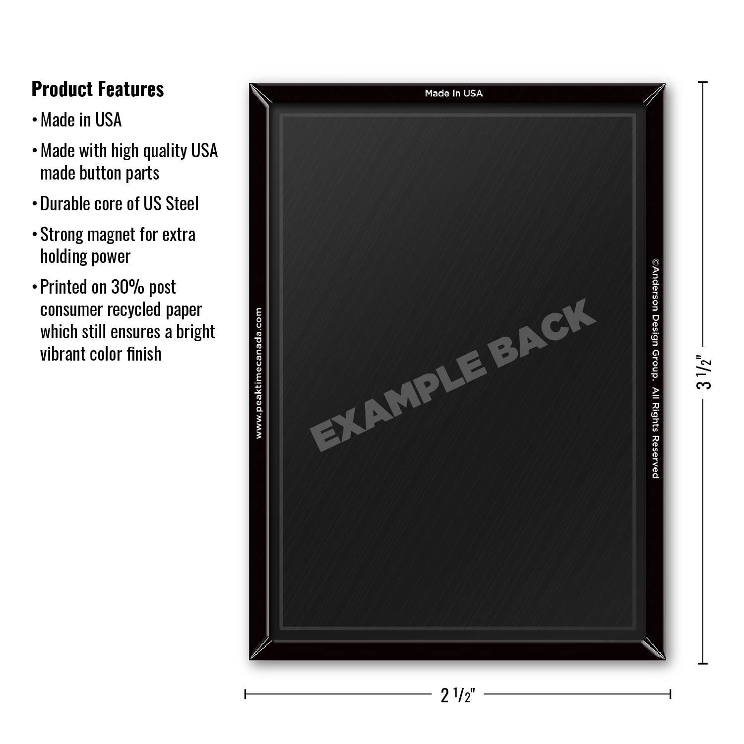 Tourist Courts - Wholesale Magnet - Route 66 Map AZ Magnet1