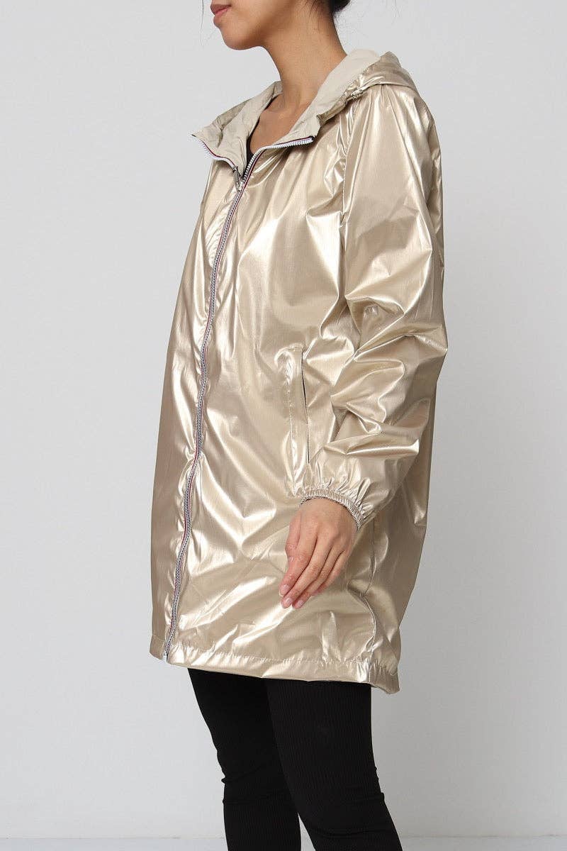 SOFTY - Wholesale Windbreaker - Women's - Reversible waterproof windbreaker - S381116