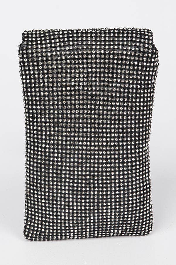 Shop Neighbors – wholesale Clutch bag – women's – Mini Rhinestone Mini Rectangular Clutch2