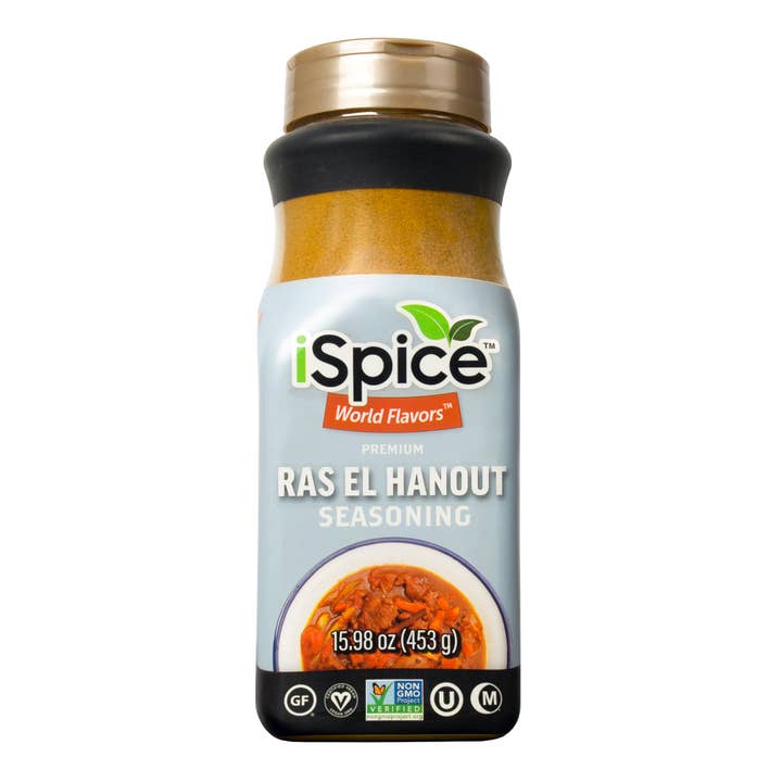 iSpice - Wholesale Dried Spice Mix - iSpice Blend | Ras el Hanout Seasoning | 15.98 oz | Mixed Spice & Seasoning | Food Service | Halal | Kosher1