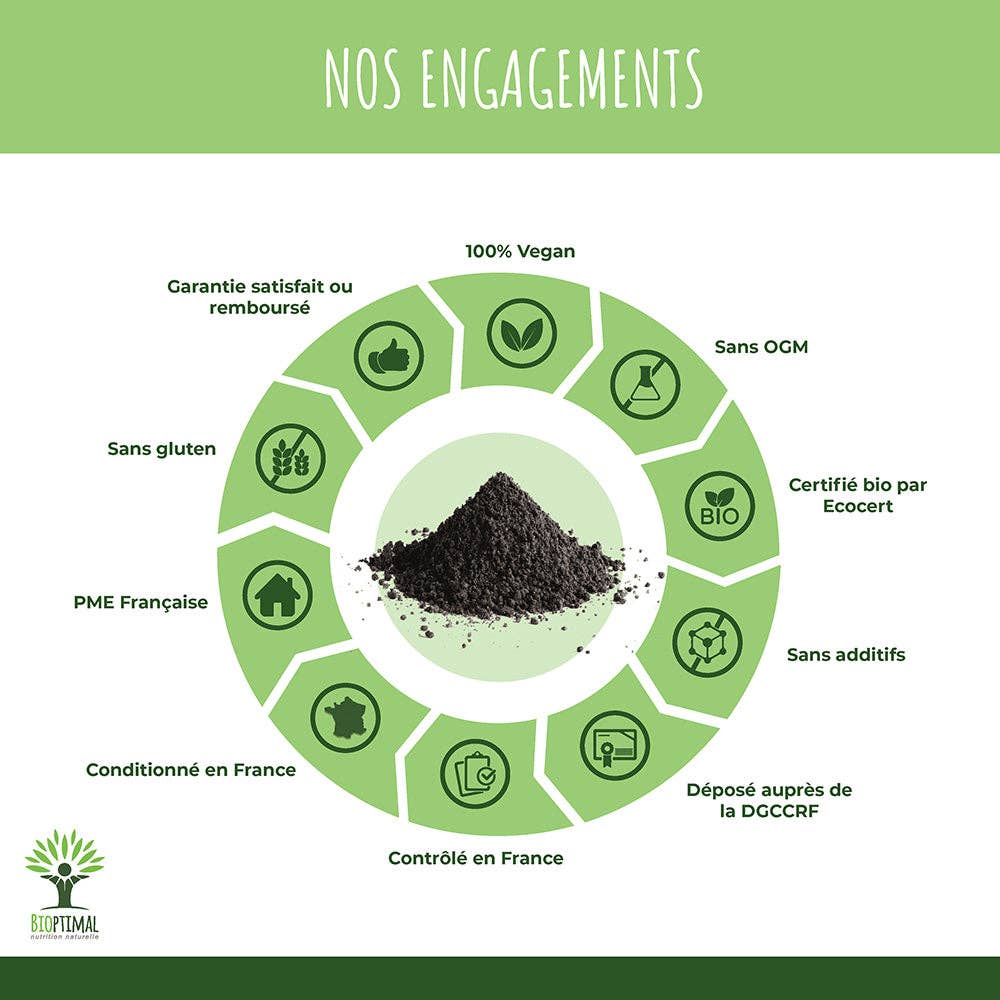 Bioptimal - Wholesale Protein/Superfood Powder - Bio charcoal powder - Bioptimal6