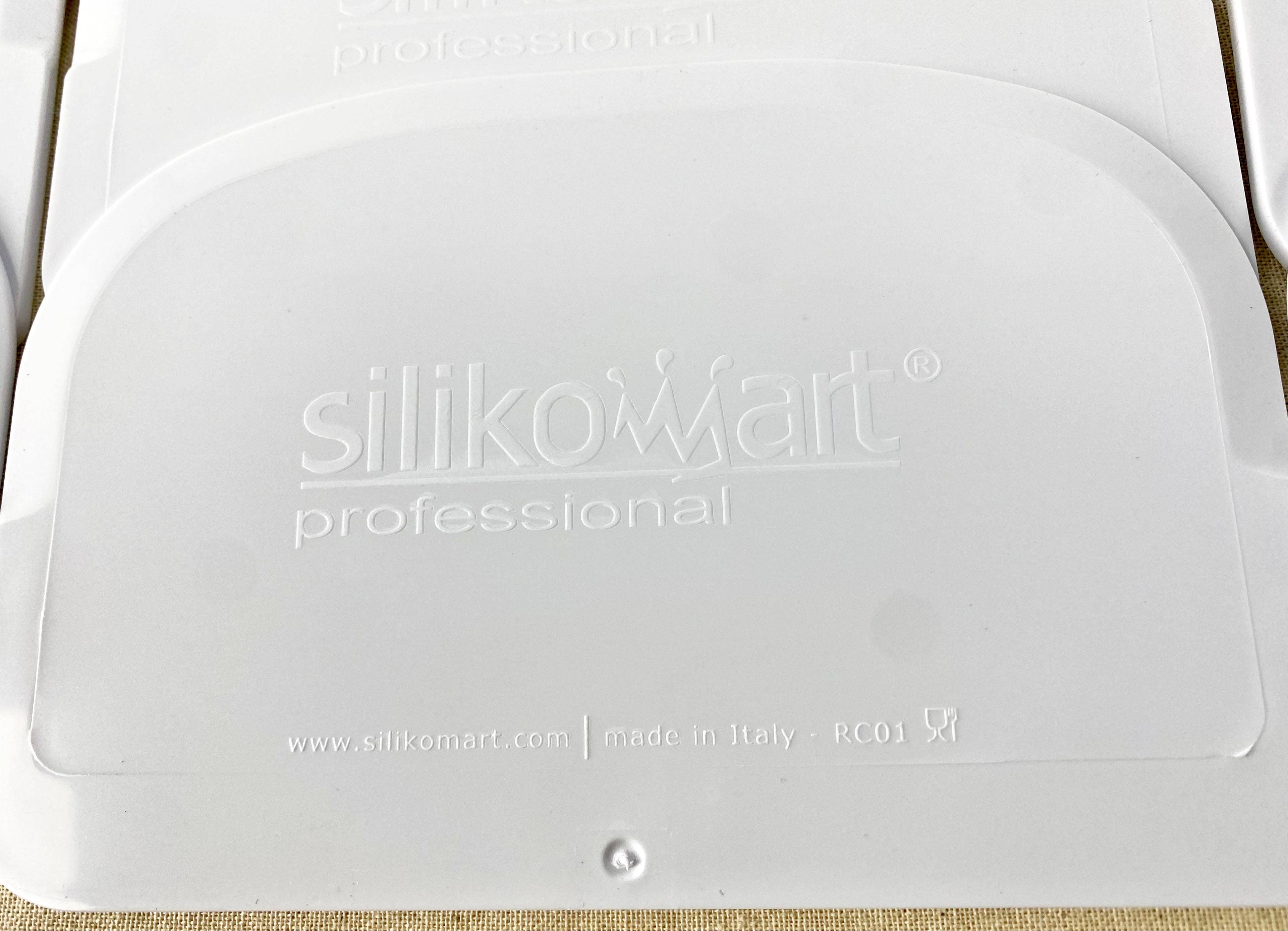 Salzmann Restwaren GmbH - Vente Spatules - Kit de raclette à pâte Silikomart pour pâtisserie, ustensile de cuisine6