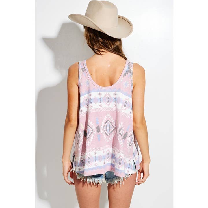 Phil Love - Wholesale Tank Top - Women's - Aztec print tank top 7