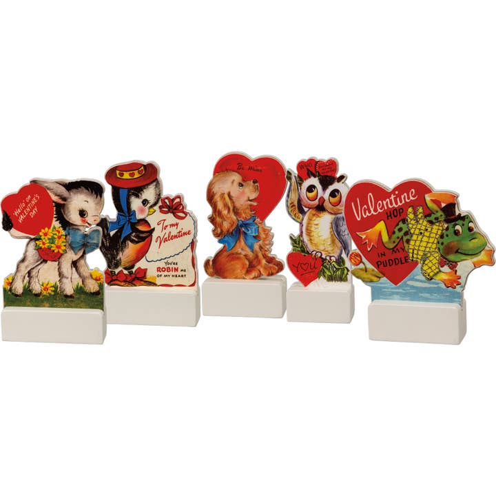Valentine's Day Stand Up Set for wholesale by Primitives by Kathy