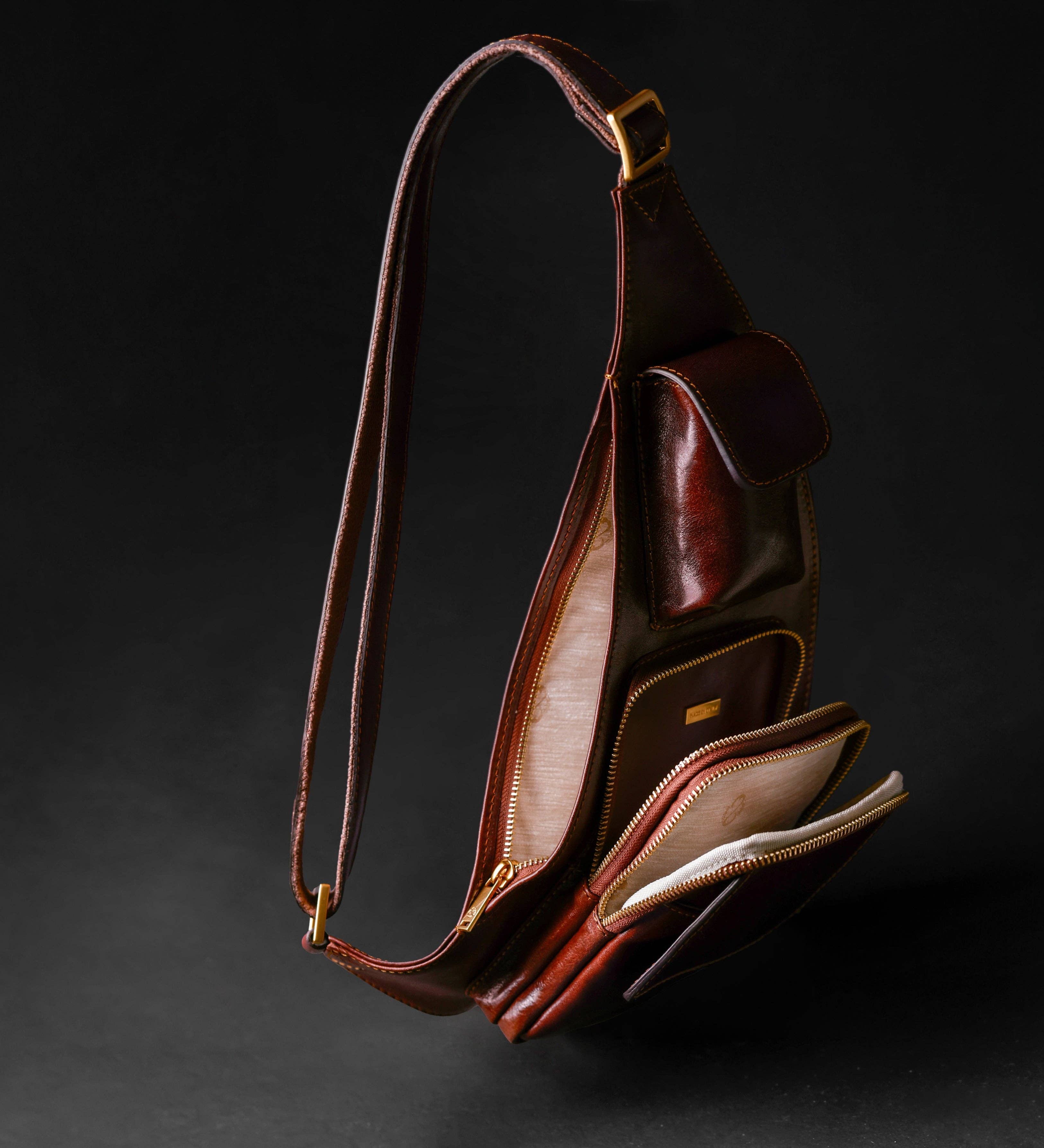 Time Resistance - Venta al por mayor Bolsos bandolera - Unisex - Bolso bandolera de cuero The Monk5