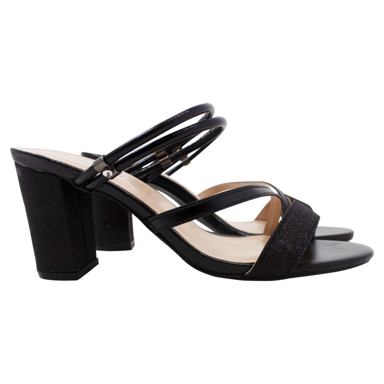 Rentoes - Vendita all'ingrosso Tacchi alti - Donna - Sandalo da donna imbottito con tacco largo XF-212