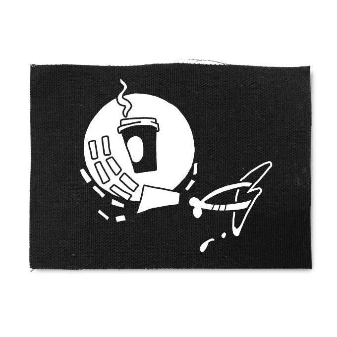 Fingers Duke - Wholesale Patch - Rogue Gorilla · Coffee Canvas Patch0