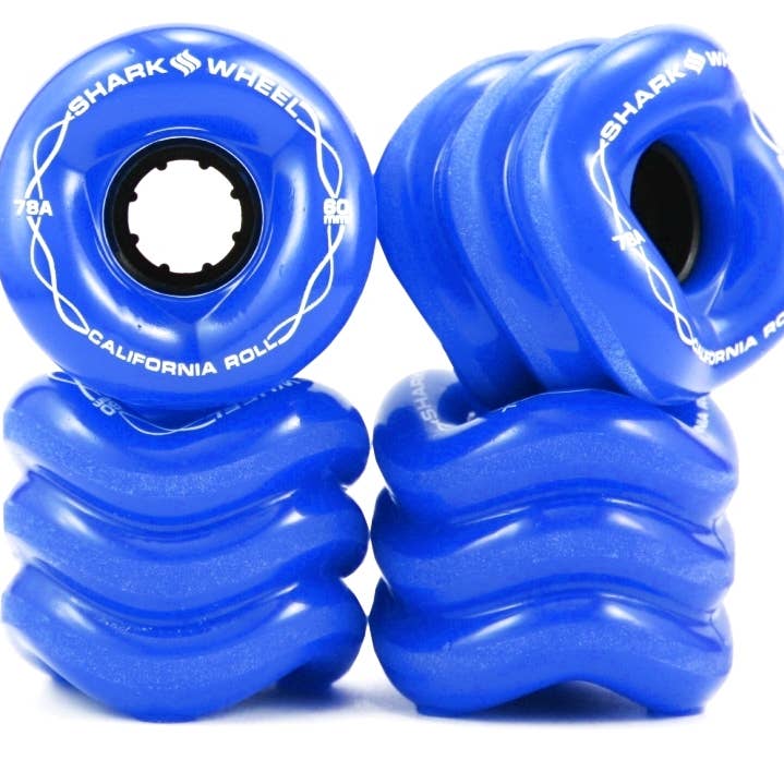 Shark Wheel - Wholesale Sporting accessories - Shark Wheel 60mm Skateboard Wheels (California Rolls)9