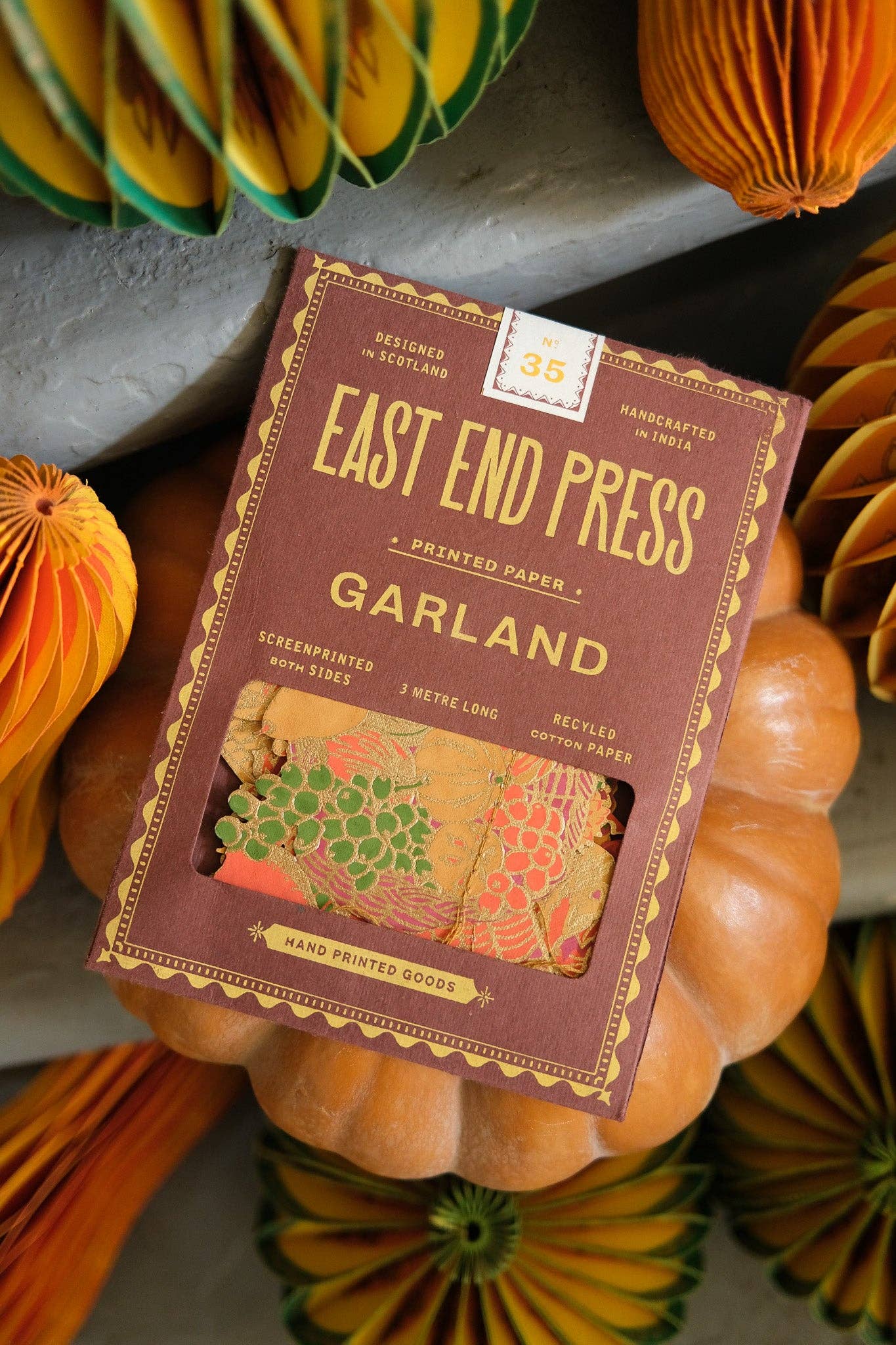 East End Press – wholesale Bunting/garland – Thanksgiving Sewn Garland10