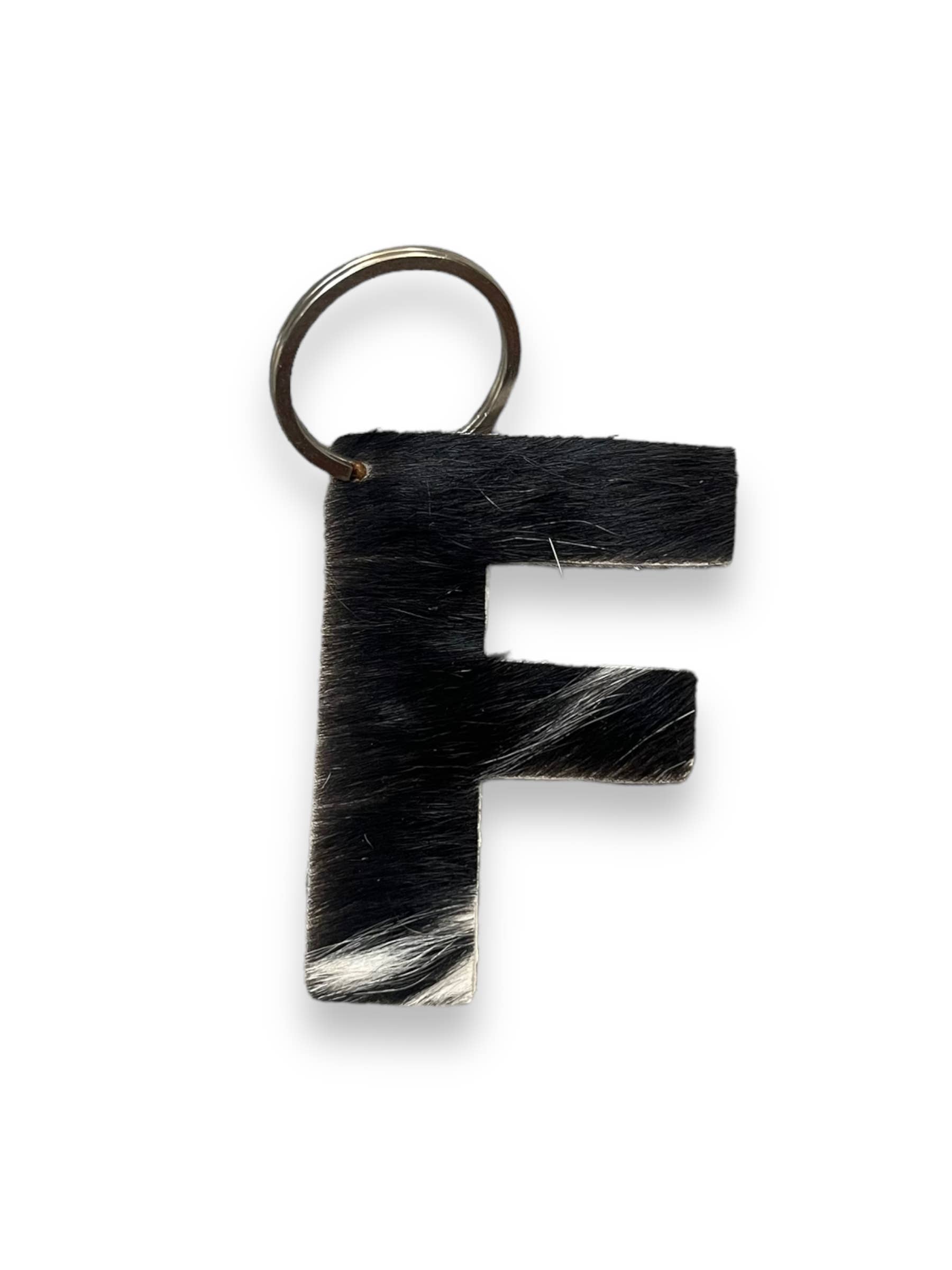 Western Linens - Wholesale Keychain - Unisex - Alphabet Cowhide Key Chains7