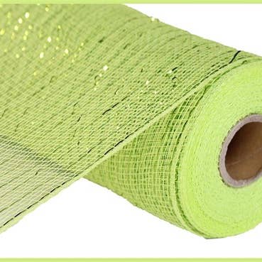 Amber Marie & Company - Wholesale Ribbon - Gift Wrapping - 10.25"X10yd Metallic Mesh Ribbon10