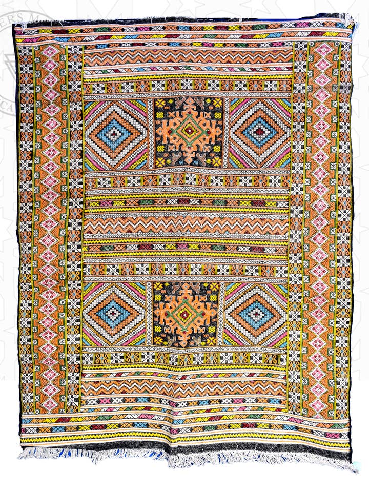 Tapete marroquino flatweave kilim por atacado de Berbers Market