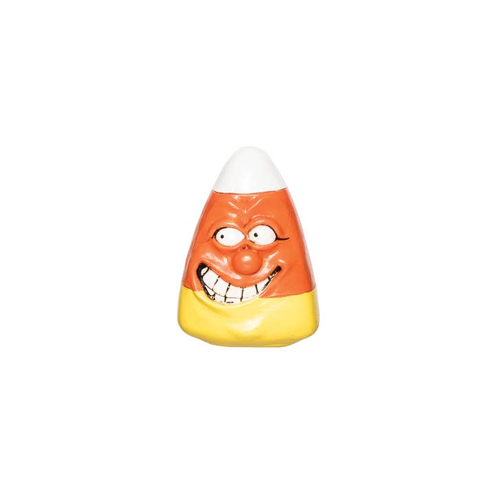 Halloween Smiling Face Candy Corn Decorative Figurine for wholesale by C&F Home