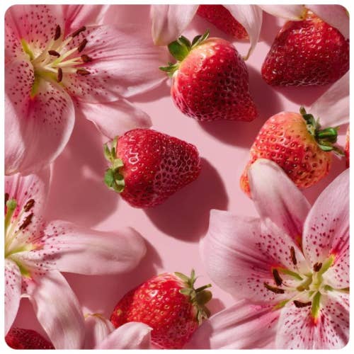 Strawberry & Lily for wholesale by Shine Bright Home Fragrance