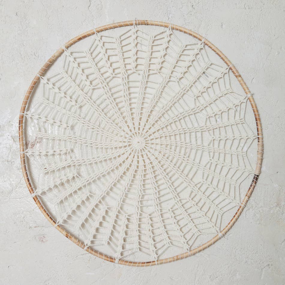 Mahe Homeware - Wholesale Wall Accent - Macrame Round Wall Decor1