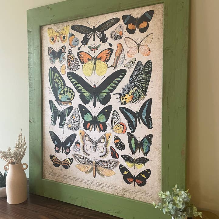 Swinford Designs - Wholesale Picture frame - Handmade Wood Frames - Ivy Green (Choose Your Size)3